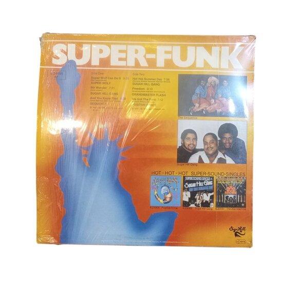 Decca Sugar Hill Gang Album Multi Color Super Funk Maxi Disc LP Side 1 & 2 - Picture 4 of 4